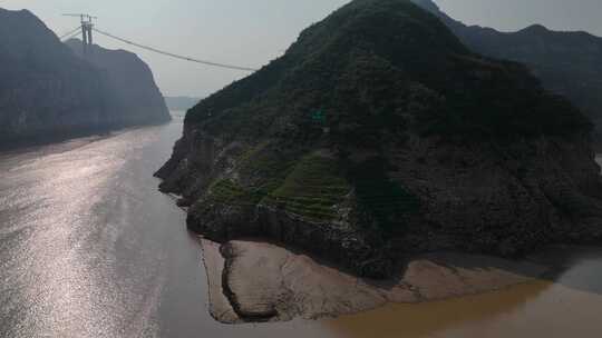 河南济源黄河三峡风景区视频