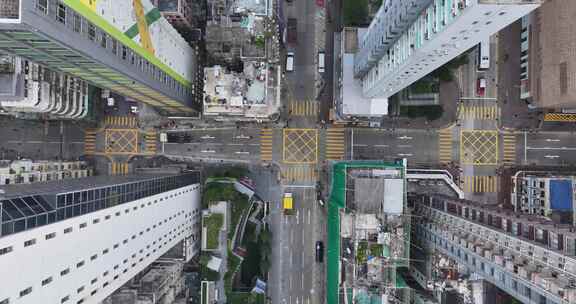 香港西贡区清晨航拍