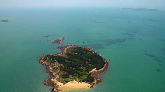 航拍平潭岛全景大嵩岛海岛海浪碧海蓝天沙滩视频素材模板下载