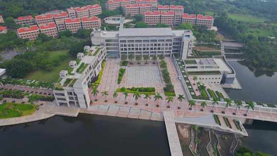 航拍厦门国家会计学院