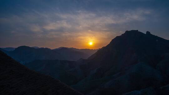 太阳落山 日光 阳光 夕阳红