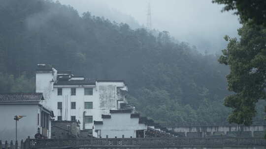 瑶里古镇雨后唯美景色