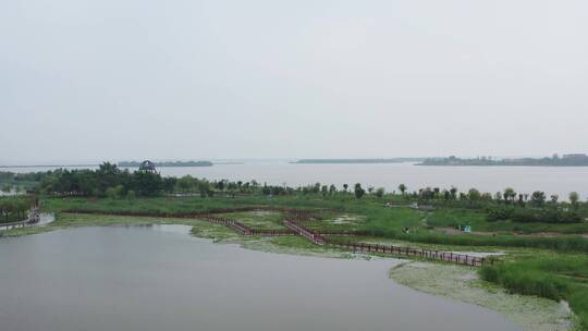 河北衡水市衡水湖风光