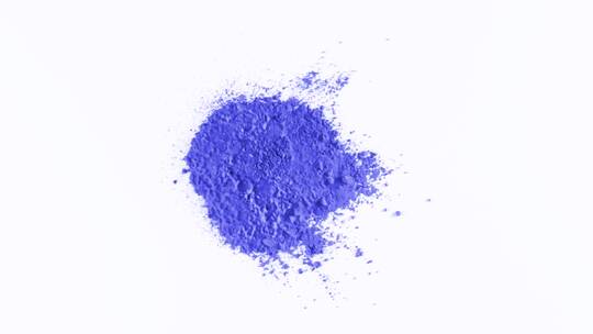 抽象的蓝紫色的超慢动作特写