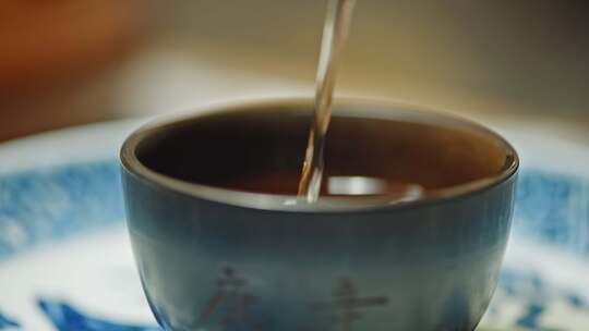 泡茶茶文化茶艺茶杯饮茶乌龙茶3476视频素材模板下载