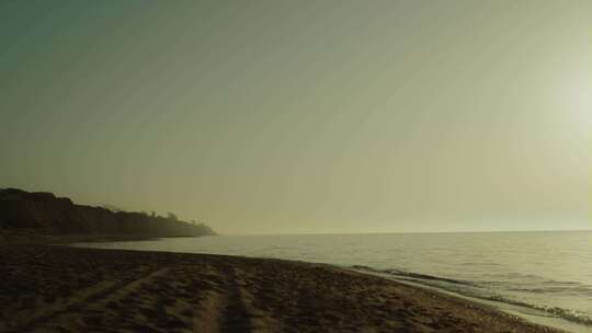 海滩，海，海岸，棕褐色