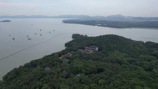 无锡太湖鼋头渚风景区视频素材模板下载