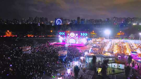 【最新】海口白沙门沙滩夜市开业当天素材