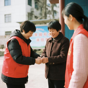 希望轻柔温暖  访谈节目片头 公益LOGO