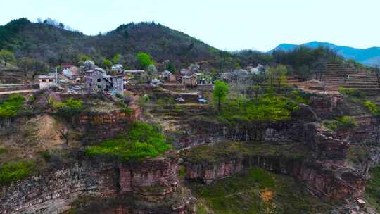 4K航拍​河南安阳林州太行山视频素材模板下载