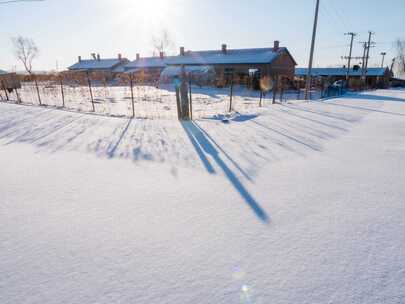 冬天雪景