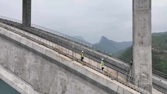 天峨龙滩特大桥航拍