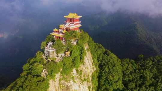 南五台山 钟南山 秦岭 云海 日出 云彩 蓝天