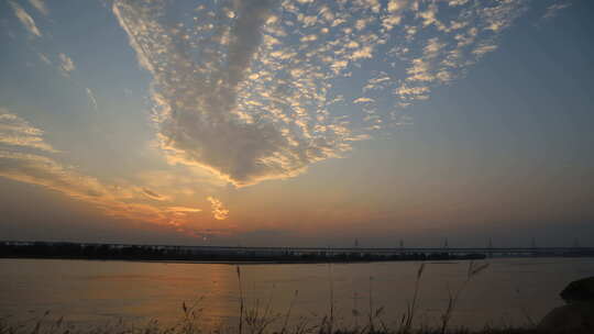 黄河上的夕阳