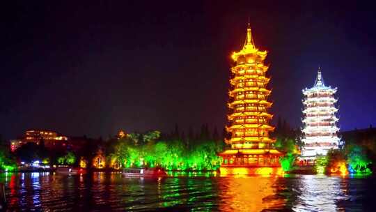 中国城市地标建筑风景航拍纪录片