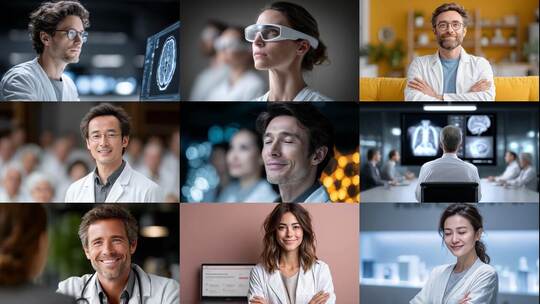 专业医生团队守护您的健康美丽高清在线视频素材下载