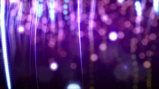高清紫色粒子光