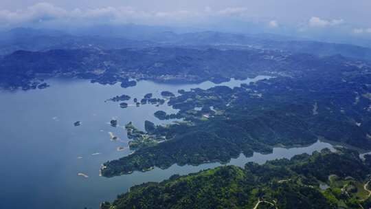 水库自然风光千岛湖