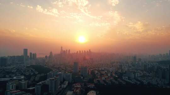 夕阳 晚霞 天空 治愈系 黄昏 唯美