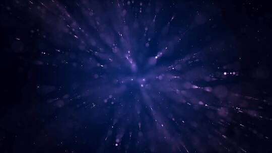 蓝色粒子宇宙空间背景元素