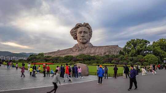 长沙橘子洲延时