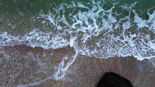 自然风光大海海水海浪视频