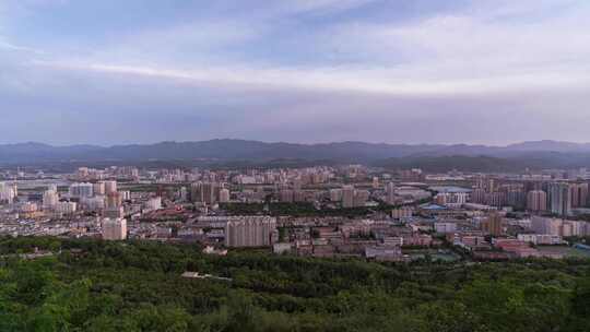 宝鸡老城区延时