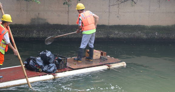 河道清理 环卫 环保 环境保护 垃圾