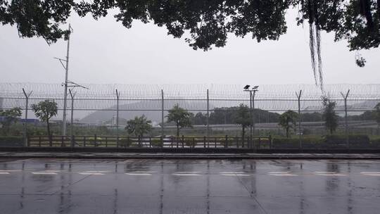 深圳香港边界警戒线边境线