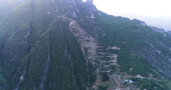 四川重庆兰英大峡谷景点航拍