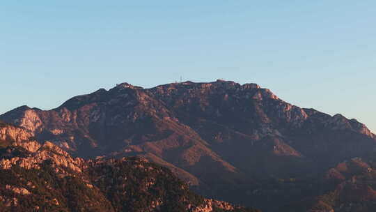 泰安泰山山顶风景