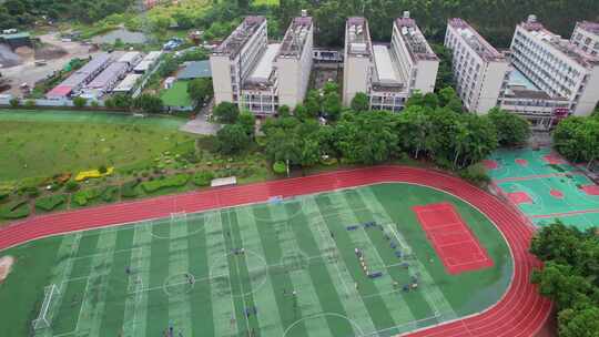 航拍厦门兴才学院