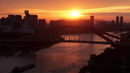 佛山新城逆光城市 佛山坊塔 佛山世纪莲