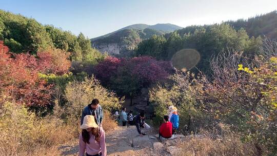 济南驴友徒步旅行胜地，藏龙涧观景台