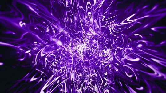 紫色能量爆发