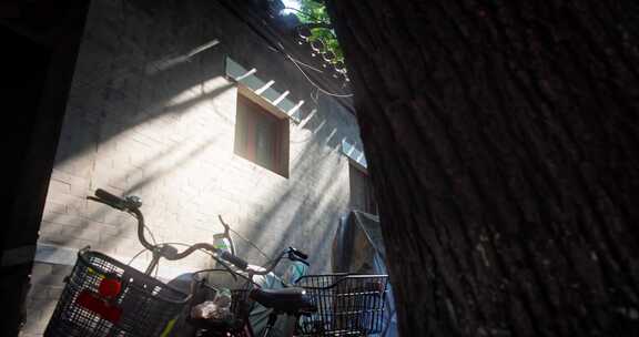 北京胡同 胡同光影 人文北京空镜头