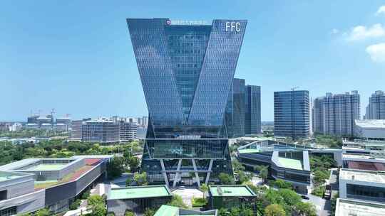 福建省大数据集团航拍福州未来中心FFC