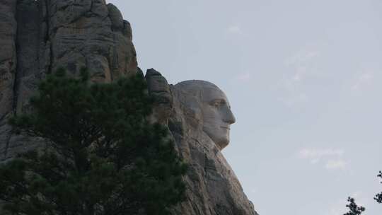 拉什莫尔山，拉什莫尔，山，雕塑