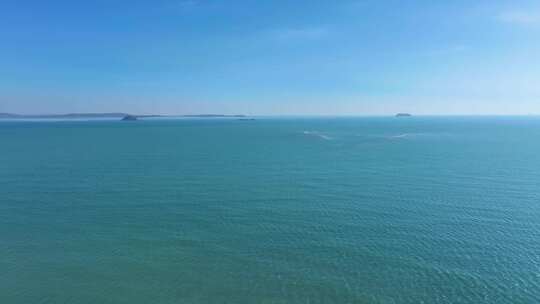 东海大海海边海水海浪沙滩海滩航拍风景唯美