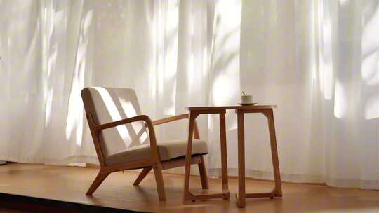 窗帘生活光影写意美好生活