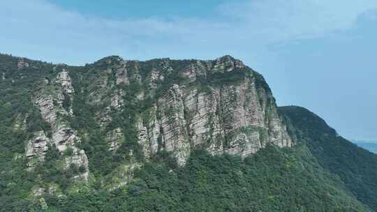 庐山风景区山峰岩石航拍山脉山丘山岭山陵