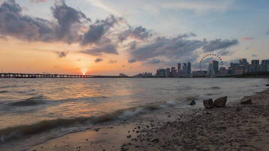 深圳欢乐港湾摩天轮美景