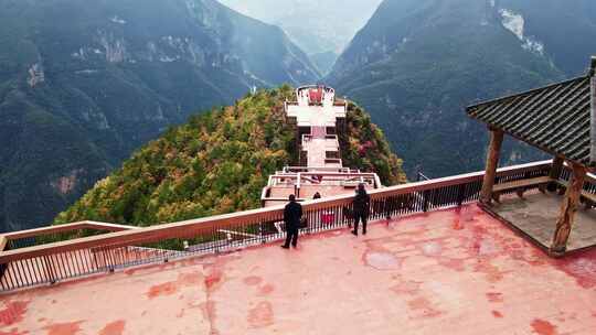 三峡红叶