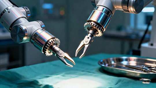 机械手臂医疗场景操作画面