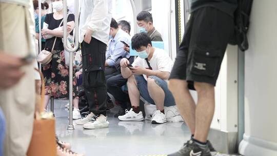 上海地铁乘客