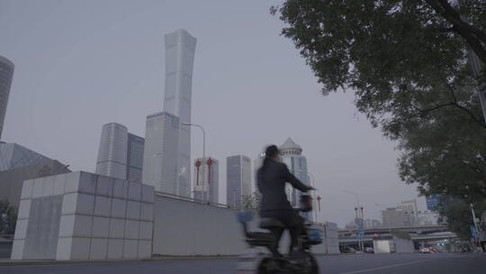 北京地标 北京中国尊视频素材模板下载