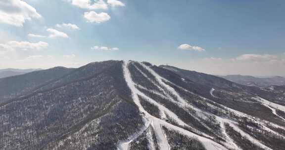 万峰通化滑雪场航拍