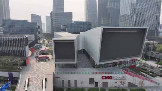 上海徐汇滨江西岸文化艺术中心航拍混剪