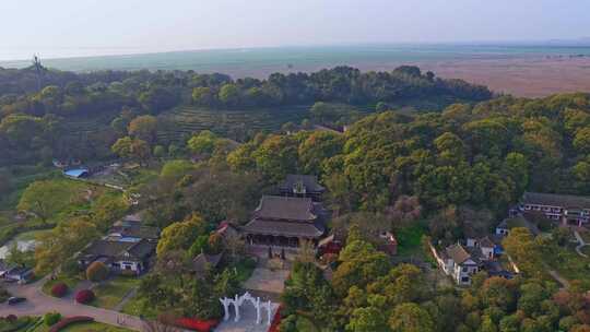 湖南岳阳君山旅游景区航拍视频