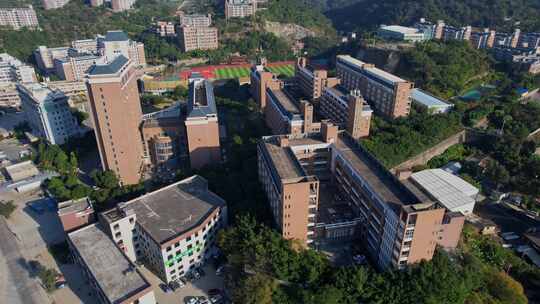 航拍福州外语外贸学院